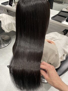 ジンジャー(GINGER) 髪質改善×トリートメント×黒髪×艶髪