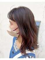 サーティーン(THIRTEEN) 秋色をたのしむインナーカラー(^-^)20代☆30代