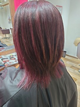 美容室 プラセル(Plaser) ハイライト＋インナーカラー＋イルミナカラー