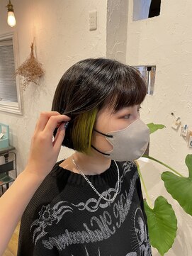 ソンリエ 青竹店(SONRiE) イエローイヤリングカラー