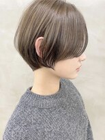 ソーコ 渋谷(SOCO) 大人ショートボブ丸みショートカットマッシュショート前髪あり