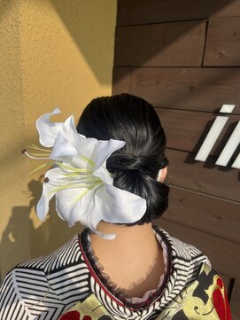 イングスジャパン(ings JAPAN) 和装シニオンアレンジ