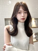 アリュウル 表参道 青山(Allure)&nbsp;小顔に見えるくびれヘア　レイヤーカット　透明感カラー　KAKO