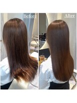 アンサー(answer)&nbsp;"髪質改善で叶える"  シアベージュ × ストレート『銀座/個室』
