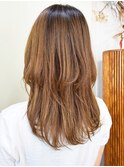 20代30代40代3Dカラーミルクティーベージュ透明感ハイレイヤー