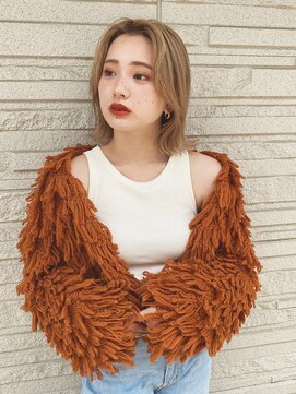 ブラン(Le BLANC) 【下地 由美】韓国風くびれボブ