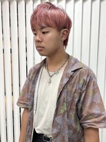 アイヴィー 池袋(IVY)&nbsp;池袋メンズハイトーンピンク◎[池袋メンズ美容室］