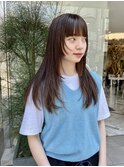 レイヤーカット○ハイライトカラー○ブラウンカラー○
