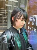 インナーカラー イヤリングカラー インナーホワイト