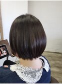 髪質改善縮毛矯正×ショートボブ