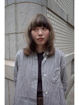 ナビッジ(NABIGE)&nbsp;ハイトーンベージュにデザインカラー