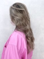 アイティーバイアルバム 下北沢店(IT by ALBUM)&nbsp;ニュアンスカラーグレーベージュレイヤーロングba487131