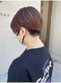 ネープレスショート／ピンクアッシュ
