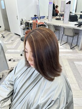 エイト 神戸三宮店(EIGHT) 極細コントラストハイライト