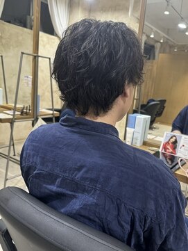 イリル バイ レシッド 自由が丘(ibrel by rcid) メンズスパイラルパーマ