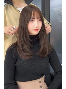 ランズ(LANDS) レイヤーカット 【韓国ヘア 大阪 梅田】