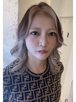 ジーナ セントラル銀座(Zina)&nbsp;＊インナーカラー＊フェイスフレーミング＊個性派カラー