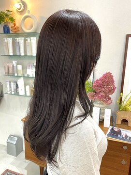 ヘアー アイス カンナ(HAIR ICI Canna) ＊艶髪＊質感再整カラーで潤うラベンダーカラー