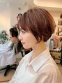 サンドハーツギンザ(sand Hearts ginza) まとまる大人ショート[銀座駅/ショート/ボブ/縮毛矯正]