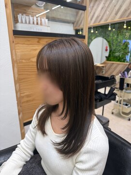 エヌ 北千住(N) 【北千住駅・髪質改善】流行の顔周りレイヤーで女性らしさアップ