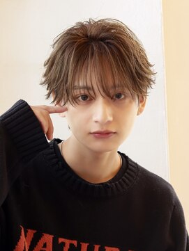 オーシャントーキョー サニー 原宿(OCEAN TOKYO Sunny) シースルーマッシュ韓国フェザーパーマセンターパート