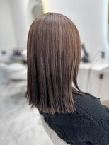 タナの美容室 2号店(TANA)&nbsp;大人かわいい切りっぱなしボブ