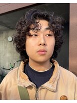 ナループロアオハナ(Nalu pu loa ohana) 海外風ハードパーママッシュウルフくせ毛パーマ