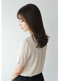 ボリュームダウンしすぎない自然派縮毛矯正40代