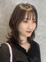 ピークアブー 原宿ハラカド(PEEK-A-BOO) ウルフレイヤーロングミディアムハッシュカット