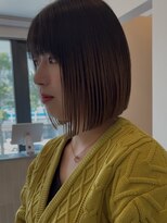 アンフェインド02(UNFEIGNED 02)&nbsp;黒髪カタログ/クラゲヘアー/オリーブグレー/小顔/名駅/伏見/栄