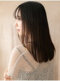 □シースルーバング美髪前下がりレイヤーロング416上尾30代40代