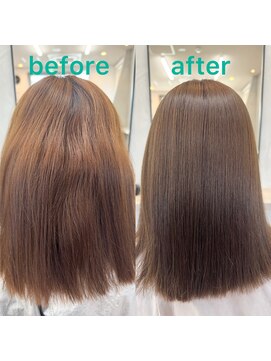 フェリア(feliah) シルキーストレート×オリーブベージュ