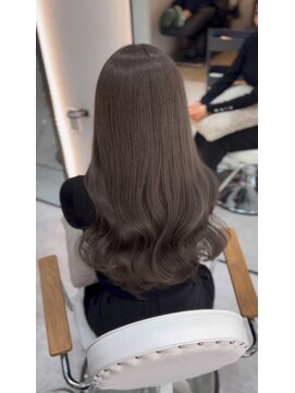 ジーナ 博多筑紫口(Zina) 【輝士】ミルクティーベージュ×髪質改善トリートメント