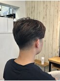 メンズ/メンズカット/刈り上げ/センターパート/フェード/大宮