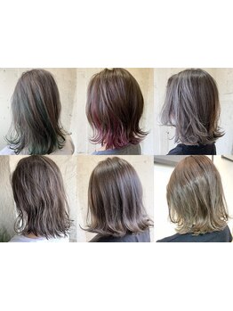【3時間半確保★ブリーチ、デザインカラー相談16000円】計算されたカット技術で理想のスタイルを叶えます♪