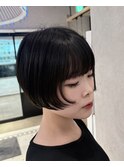 林檎ちゃん風！顔周りレイヤーミニボブ