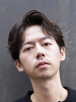 レタッチバイフィフス(RETOUCH by fifth)&nbsp;原宿ルーズパーマスパイラルパーマセンターパート色気ヘア30代