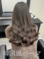 エース 梅田(ace)&nbsp;コテ巻き風パーマ /韓国風パーマ/デジタルパーマ/レイヤーカット