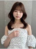 大人ガーリー/似合わせカット/ミディアムレイヤーカット/銀座