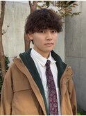 【佐藤翼】波巻きパーマ/無造作パーマ/シャドウパーマ