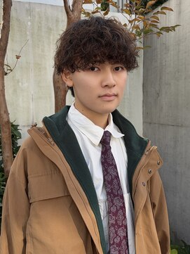 ヘアサロン ガリカ 表参道(hair salon Gallica) 【佐藤翼】波巻きパーマ/無造作パーマ/シャドウパーマ