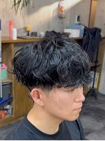 メゾンフォーメン 心斎橋店(Maison for men)&nbsp;シャドウパーマ/波巻きパーマ/ツイストスパイラルパーマ/朝ラク