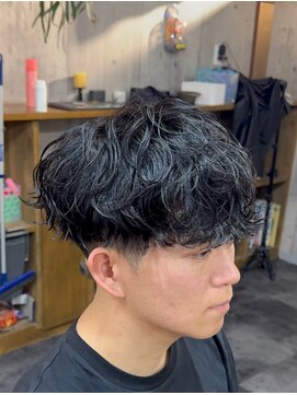 メゾンフォーメン 心斎橋店(Maison for men) シャドウパーマ/波巻きパーマ/ツイストスパイラルパーマ/朝ラク