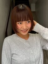 パーク(PAAQ)&nbsp;ボブ /レイヤーカット /レイヤーボブ /ハッシュボブ /ブラウン