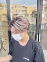 クレア(CREA)&nbsp;メンズバレイヤージュ × センターパート