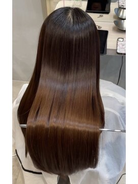 ジェコ ブラン(gecko. brun) ビフォーあり/髪質改善ストレート/まとまり髪 #武蔵小山美容室