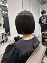 シー 柏(sii.)&nbsp;ボブ/縮毛矯正/まとまるボブ/お手入れ簡単