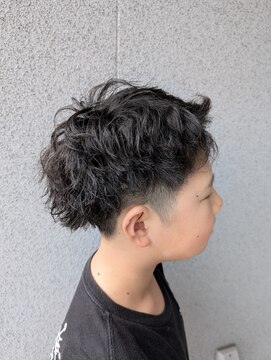 パウダーヘアー(powder hair) ツイストスパイラル