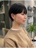 ショートボブパーマボブニュアンスルーズパ-マ大人可愛い川崎
