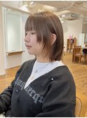 レイヤーカット/カラー/ブリーチ/髪質改善/韓国/金沢文庫/ボブ